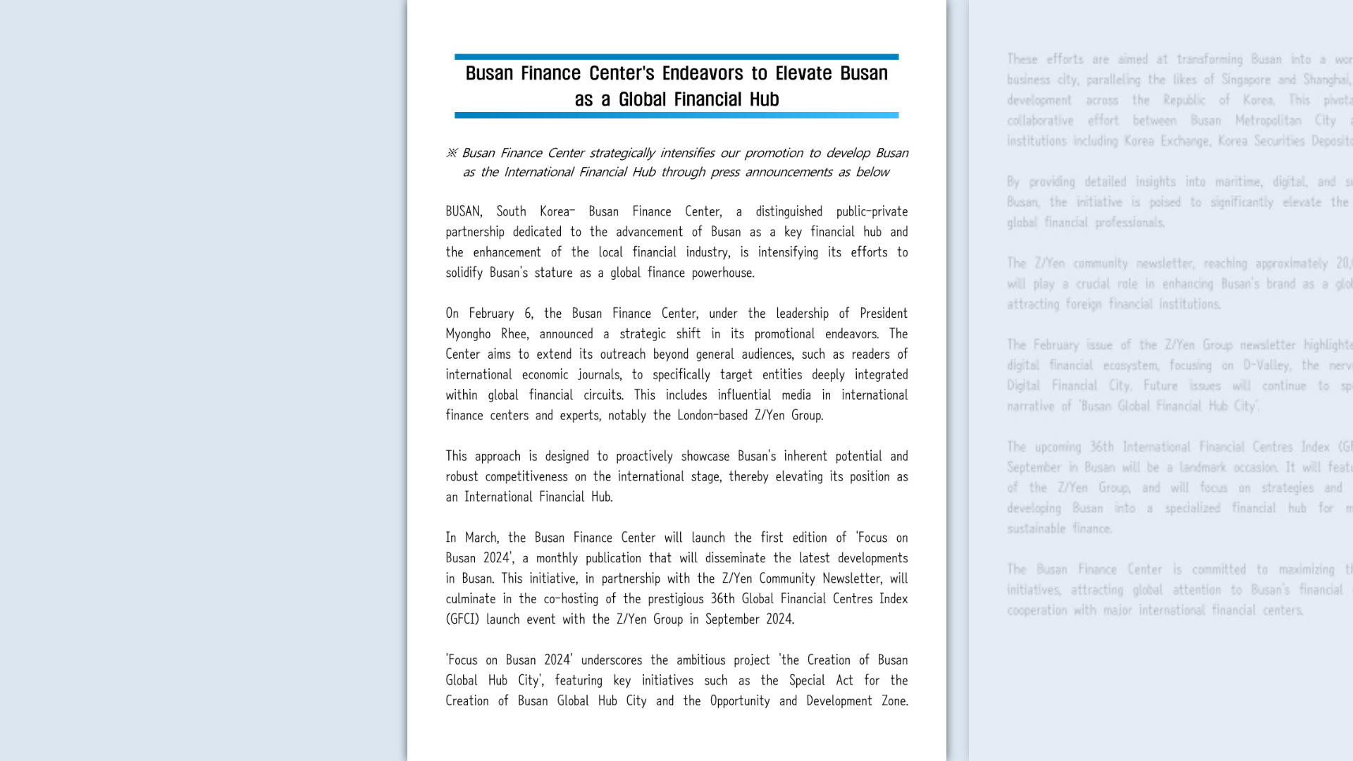 Busan Finance Center (BFC)