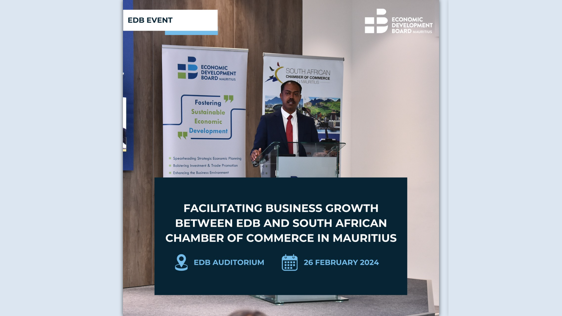 Economic Development Board Mauritius (EDB)