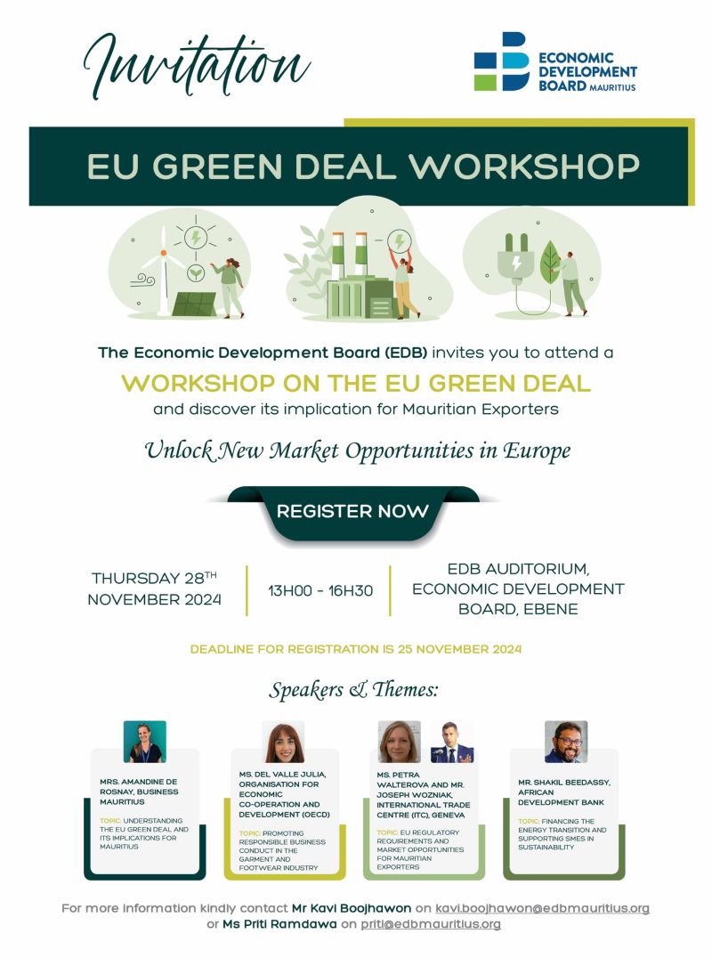 Economic Development Board Mauritius (EDB)