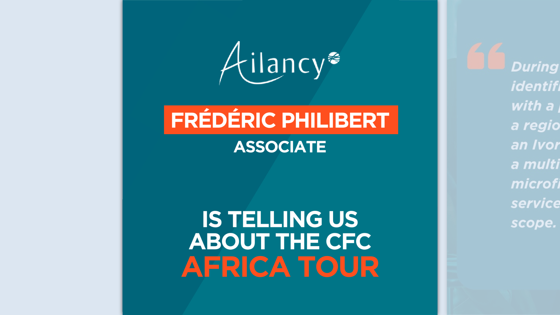 Casablanca Finance City (CFC)