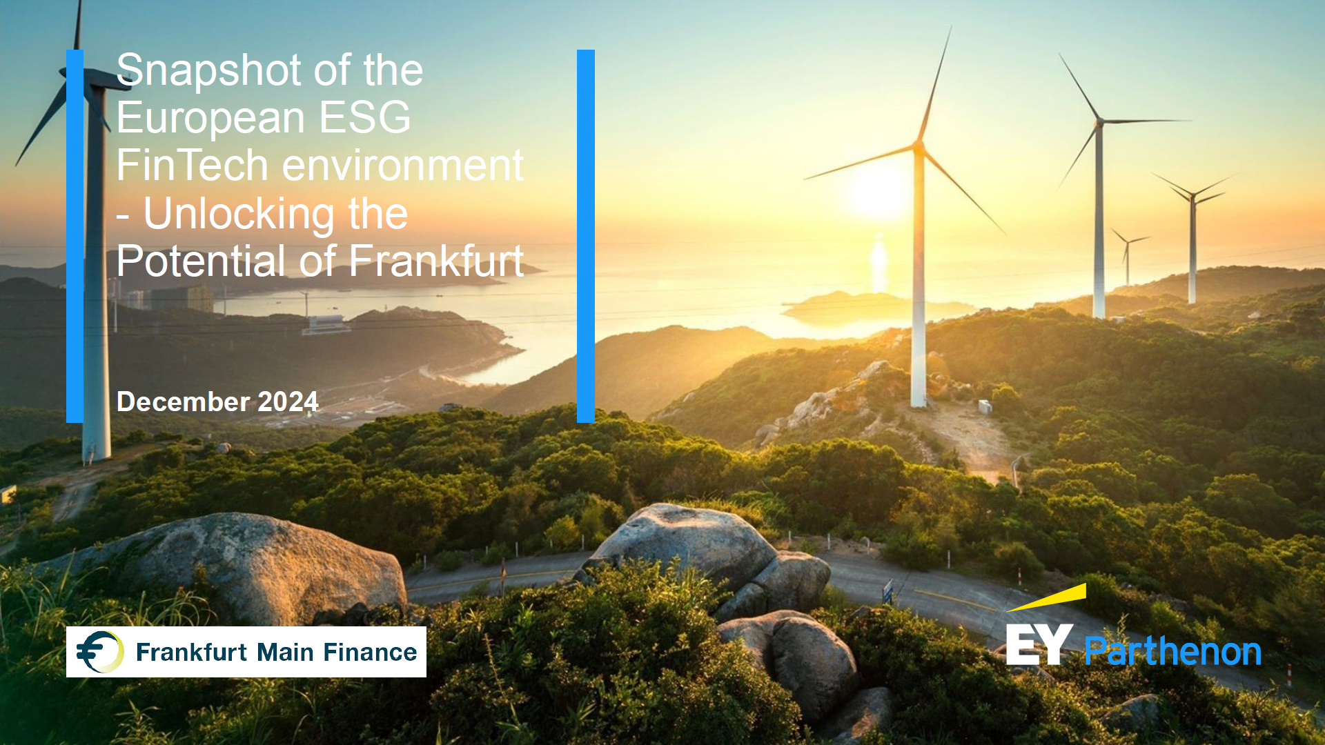 Snapshot of the European ESG FinTech Environment: Unlocking the Potential of Frankfurt