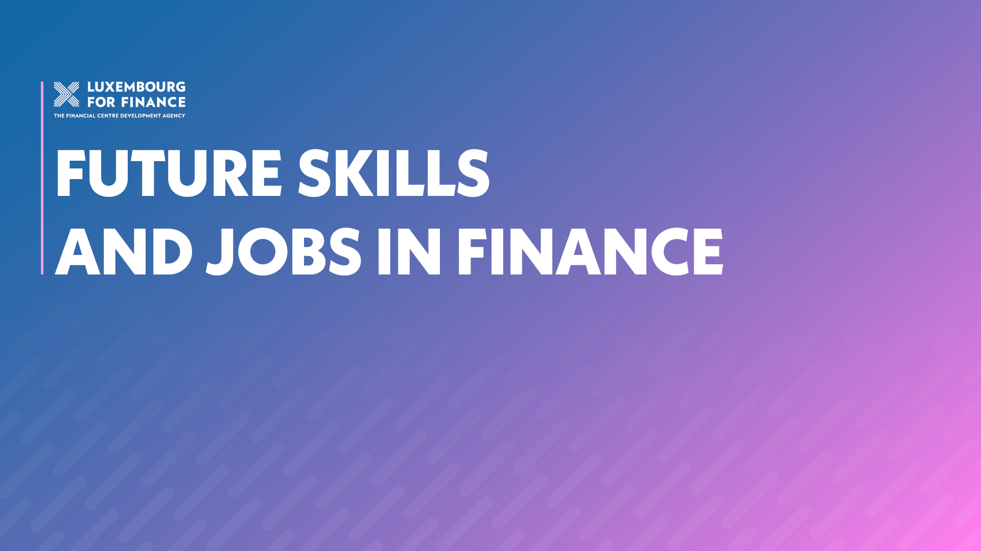 Future Skills and Jobs in Finance